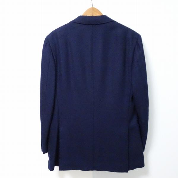ビームス　BEAMS F スーツ 本切羽　ネイビー セットアップ　背抜き BEAMS F（ビームスF） #anc ビームス エフ シングルジャケット 93 紺