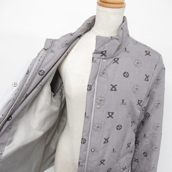 LEONARD レオナールスポーツ 中綿ジャケット ブルゾン コート 40 L wnc レオナールスポーツ LEONARD SPORT ブルゾン 中綿ジャケット