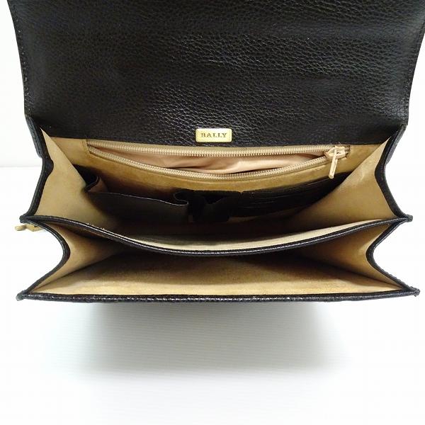 Bally（バリー） #anb 書類ケース ビジネスバッグ 黒 レザー ダイヤル