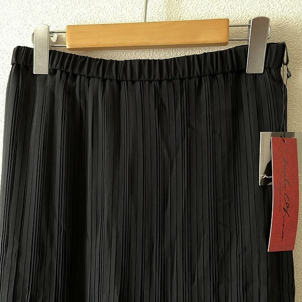 Noko Ohno ブラック プリーツスカート LL NOKO OHNO #anc ノコオーノ NOKOOHNO スカート 40 黒 プリーツ