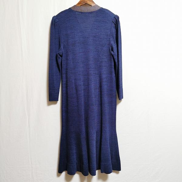 美品 サイトウ トヨコ 豪華フリルニットワンピース 【公式通販】