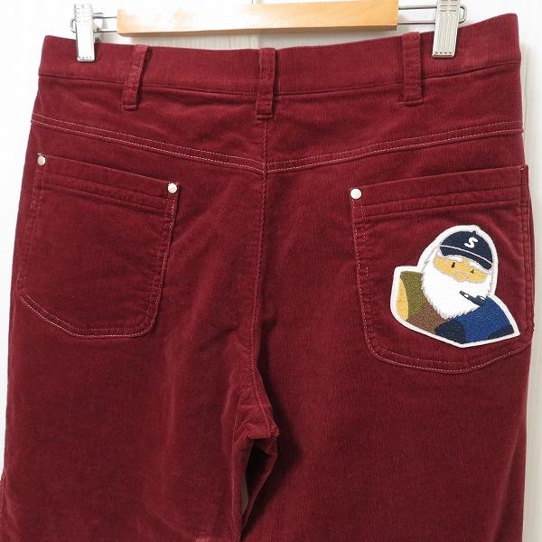 wnc シナコバ SINACOVA パンツ 84 えんじ コーデュロイ ストレッチ