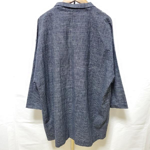 #anc ギエモン 儀右衛門 かすりの部屋 ジャケット 白 紺 柄 レディース [892875] |  | 01