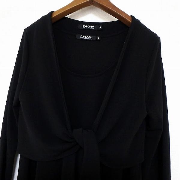 anc ダナキャラン DONNAKARAN セットアップ S 黒 ツーピース