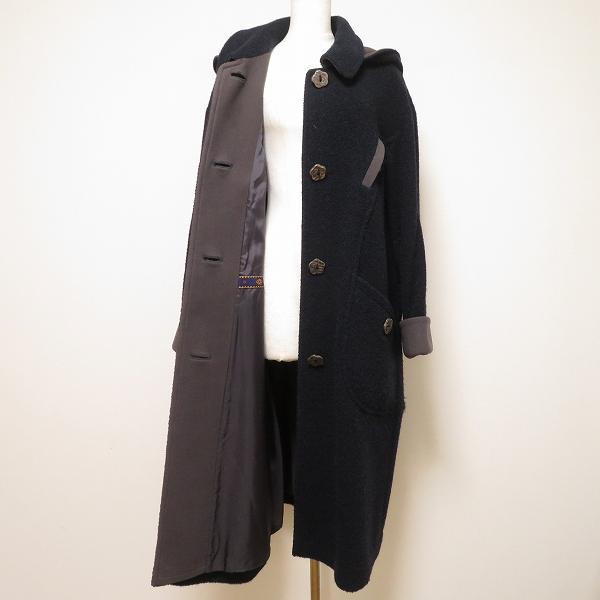 レリアン ホワイトレーベル 近年モデル最高級 濃紺ネイビー ロングコート 11L レリアン Leilian コート （ネイビー） - ファッション通販