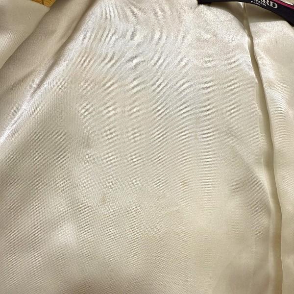 wxc レオナール LEONARD ジャケット 9R ベージュ系 マルチ 中綿 リブ