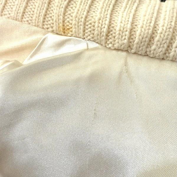 wxc レオナール LEONARD ジャケット 9R ベージュ系 マルチ 中綿 リブ