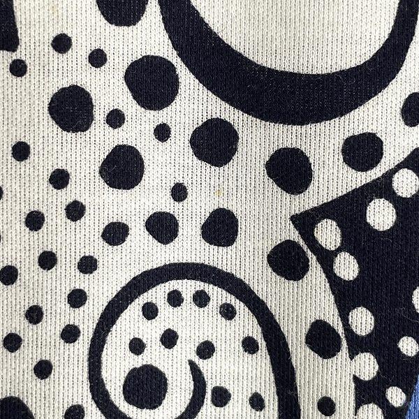 anc レオナール LEONARD アンサンブル M 紺 白 水色 ジャケット 総柄  