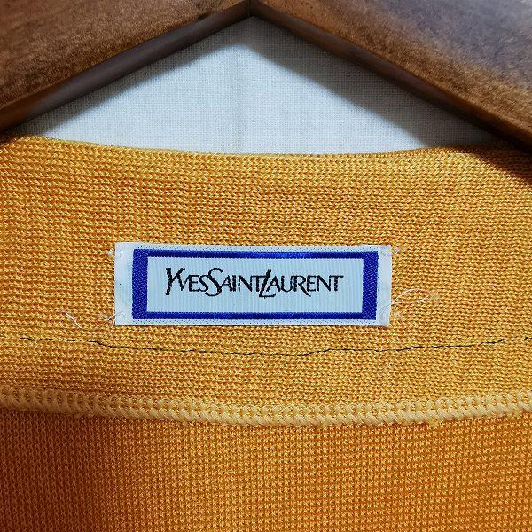 snc イヴサンローラン Yves Saint Laurent ワンピース ニット 半袖