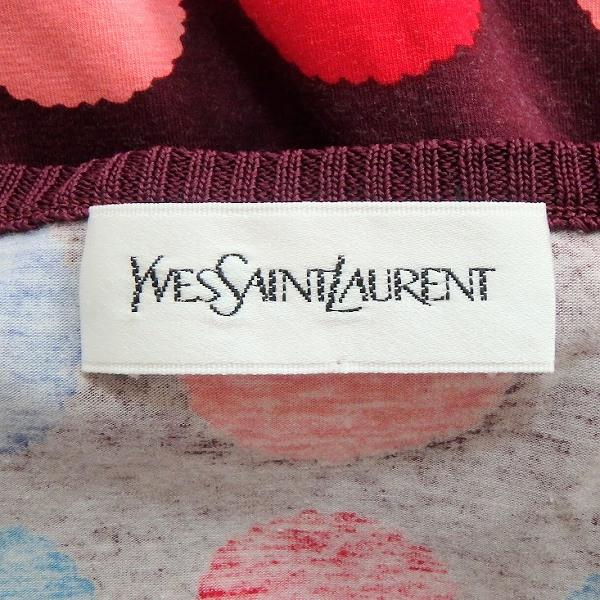 snc イヴサンローラン Yves Saint Laurent セットアップ 9 ボルドー 赤