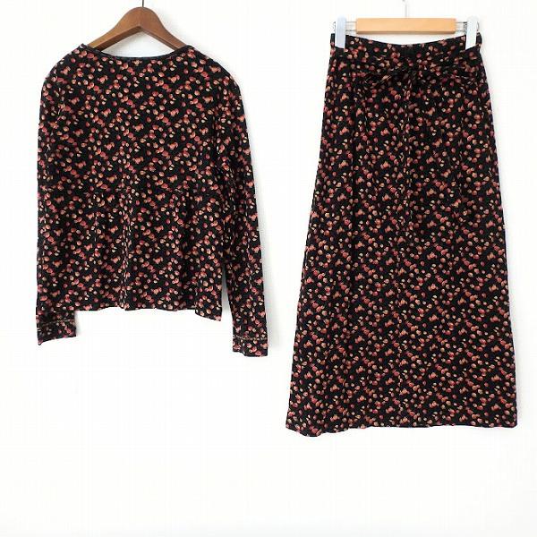 anc ピンクハウス PINKHOUSE セットアップ M 黒 赤 緑 ツーピース  