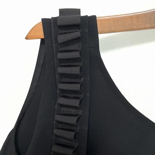snc ヴィヴィアンタム VIVIENNETAM ワンピース 0 黒 フリル