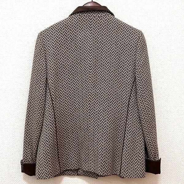 LAPINE BLANCHE #wnc ラピーヌブランシュ ジャケット 9 茶系