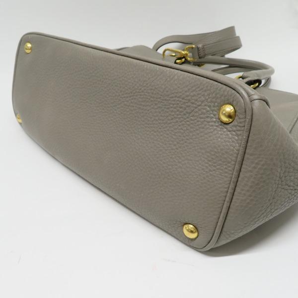 PRADA #anb プラダ ハンドバッグ グレージュ VIT DAINO ヴィッ
