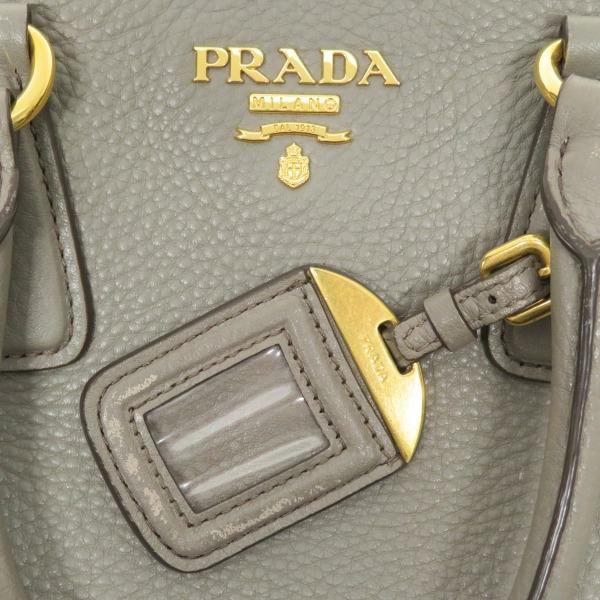 #anb プラダ PRADA ハンドバッグ グレージュ VIT DAINO ヴィッテロダイノ レザー BN2420 ショルダー 2WAY レディース [895237]