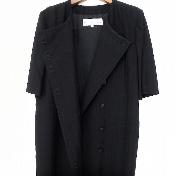 anc クリスチャンディオール ChristianDior ワンピーススーツ 9 黒 