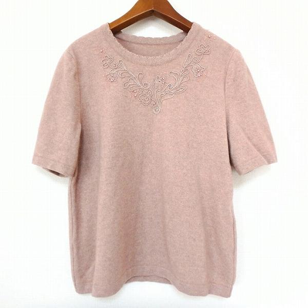 Leilian #wnc レリアン アンサンブル 9 ピンク ツーピース Leilian #wnc レリアン アンサンブル 9 ピンク ツーピース