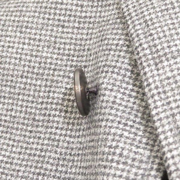 wnc ティモシーエベレスト TIMOTHY EVEREST コート L グレー 黒 千鳥格