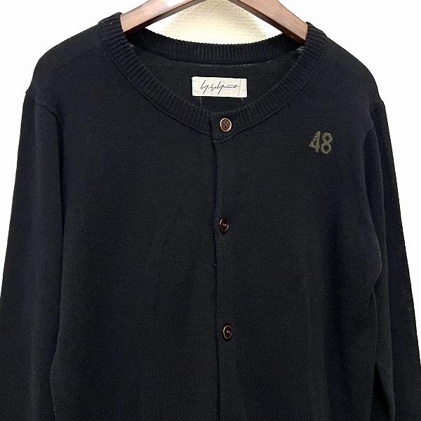 wnc ヨウジヤマモト YohjiYamamoto カーディガン 2 黒系 ニット