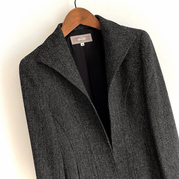 銀座マギー　鮮やかイエローノーカラージャケット　ゴージャス　38 銀座マギー 鮮やかイエローノーカラージャケット ゴージャス 38 Meiru