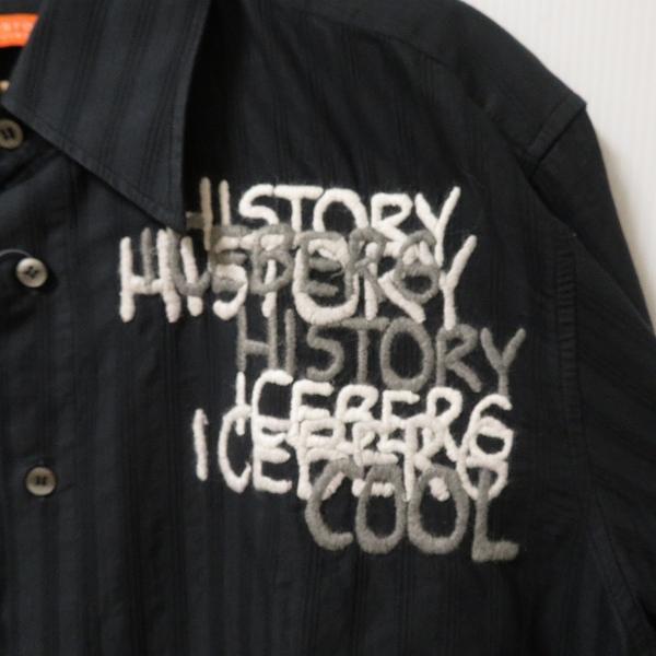 anc ヒストリー アイスバーグ HISTORY ICEBERG 長袖シャツ M 黒