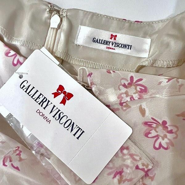 【ギャラリービスコンティ】ワンピース　ウエスト切替　花柄 ギャラリービスコンティ,KEI Collection ギャラリービスコンティ