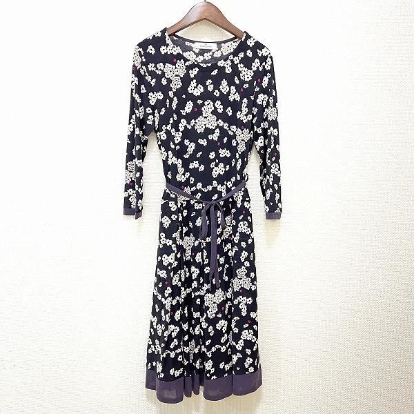 ギャラリービスコンティ】ワンピース ウエスト切替 花柄 【公式通販】