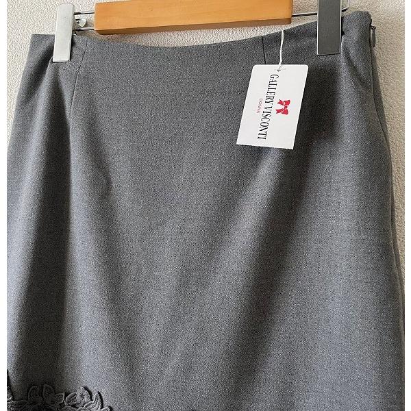 ギャラリービスコンティ（GALLERY VISCONTI） #anc スカート 2 グレー