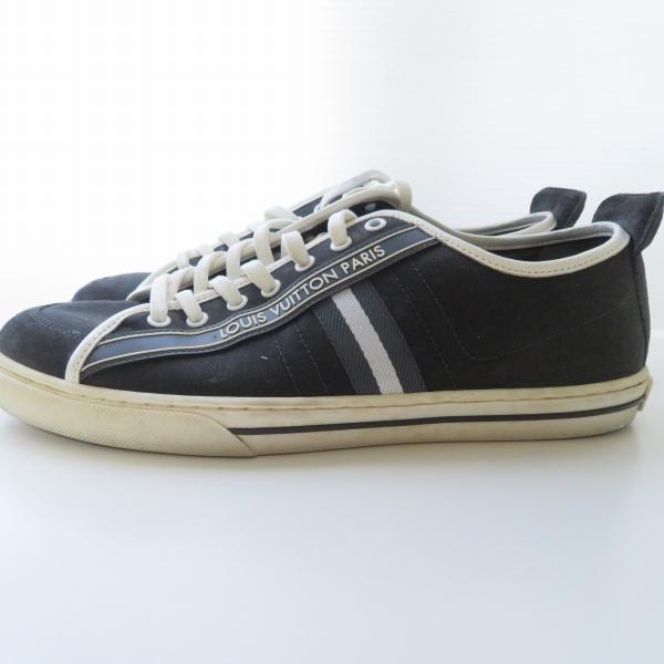 LOUIS VUITTON（ルイ・ヴィトン） #aps スニーカー 6 紺系 キャンバス