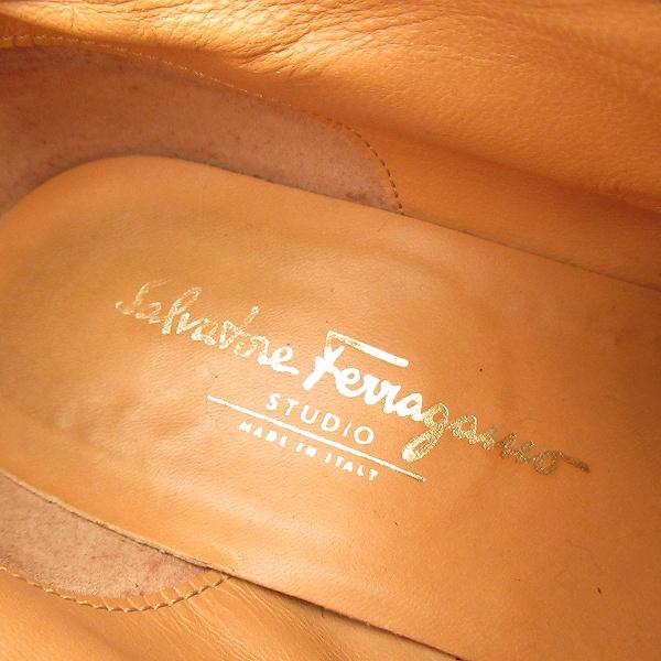 FERRAGAMO（フェラガモ） #wns チャッカブーツ 7 1/2 2E 黒 スエード