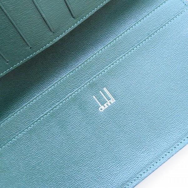 #anzw ダンヒル Dunhill 長財布 茶系 緑 レザー 箱付き メンズ [900398] | dunhill | 05