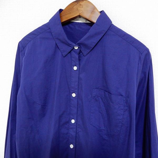 新品タグ付☆アズノウアズオオラカ刺繍ブラウス青大きいサイズ５（15〜17号） シャツ・ブラウス | アズノゥアズ レディース服のファッション