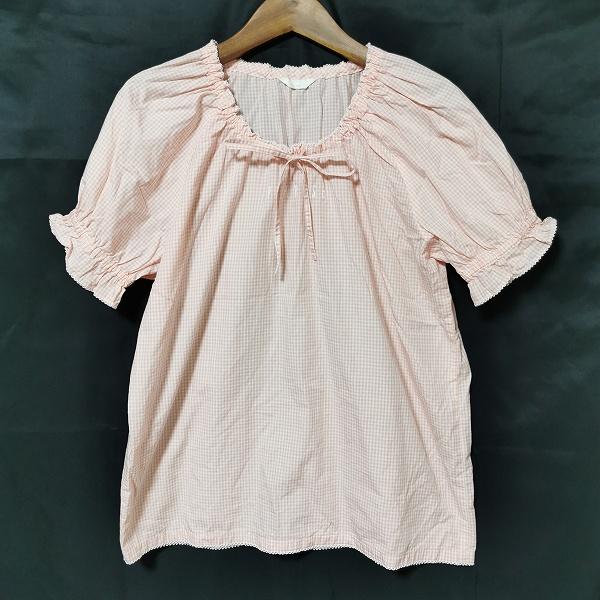 snc ピンクハウス PINKHOUSE シャツ・ブラウス 半袖 ギンガムチェック 