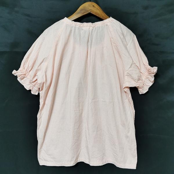 snc ピンクハウス PINKHOUSE シャツ・ブラウス 半袖 ギンガムチェック