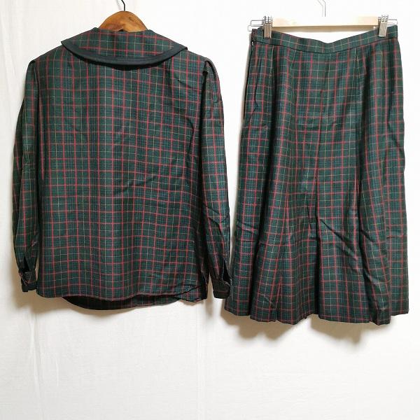 Leilian（レリアン） #wnc セットアップ ツーピース チェック リボン 