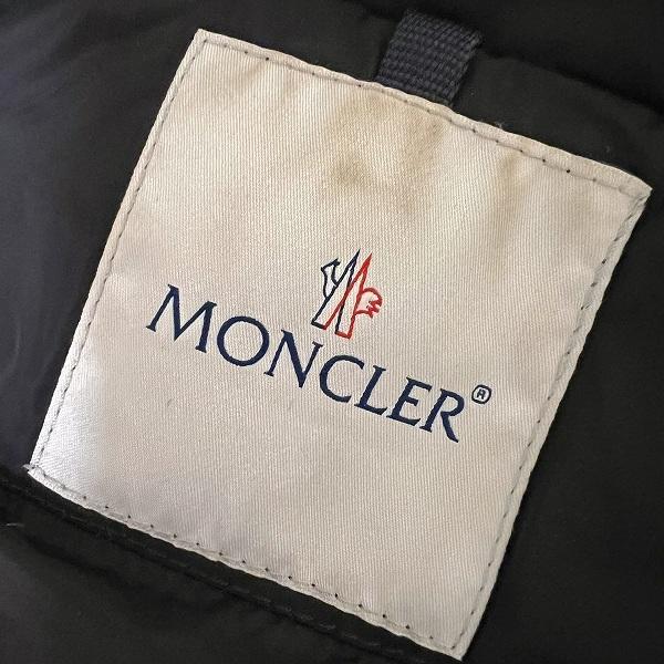wxc モンクレール Moncler ダウンジャケット 黒 ダウンコート ジップ