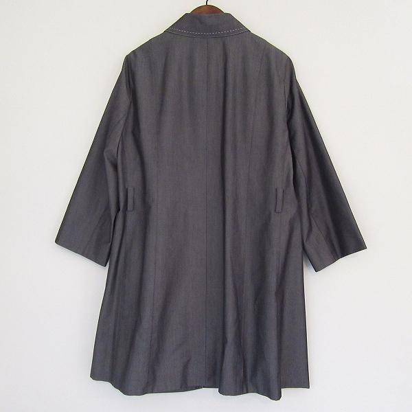 Leilian #anc レリアン コート ステンカラーコート 9 グレー Leilian #anc レリアン コート ステンカラーコート 9 グレー