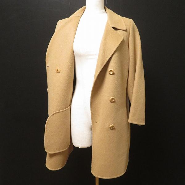 Leilian #wnc レリアン コート チェスターコート 42 アンゴラ混 ダブル