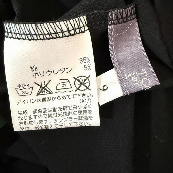 anc トクコ TOKUKO1erVOL チュニック 9 黒 マルチ 七分袖 タグ付き 美