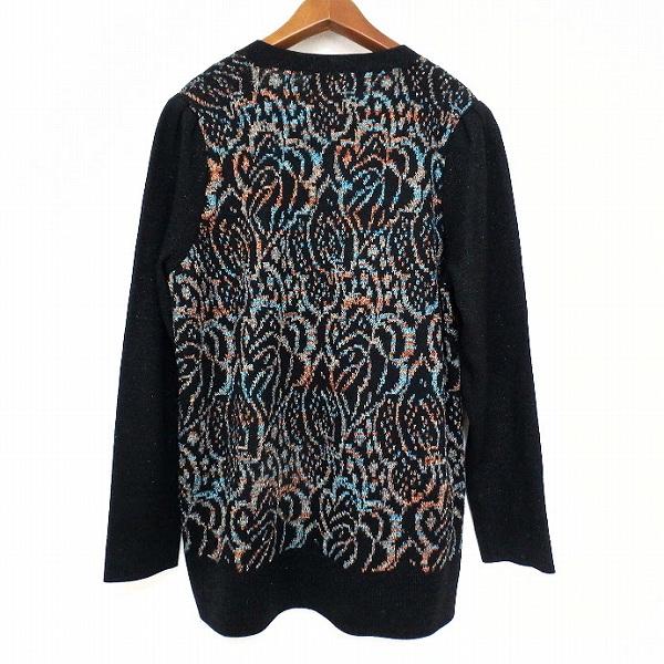 斉藤都世子 #wnc サイトウトヨコ カットソー 黒 水色 オレンジ ニット