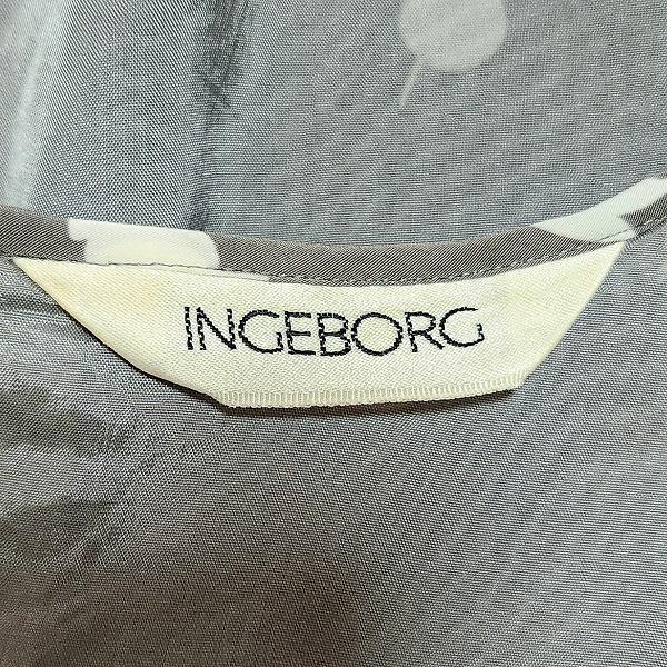 snc インゲボルグ INGEBORG ワンピース カーキ フレンチスリーブ  