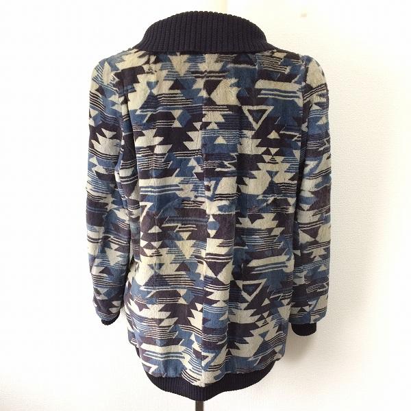 wnc ナカムラファー Nakamura Fur コート 青系 グレー