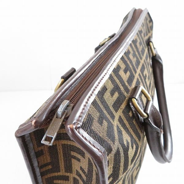 axb フェンディ FENDI トートバッグ ズッカ柄 キャンバス ヴィンテージ