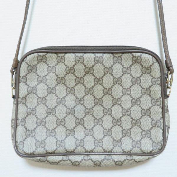 ☆GUCCI☆グッチ ショルダーバッグGGキャンバス オールドグッチpvcレザー