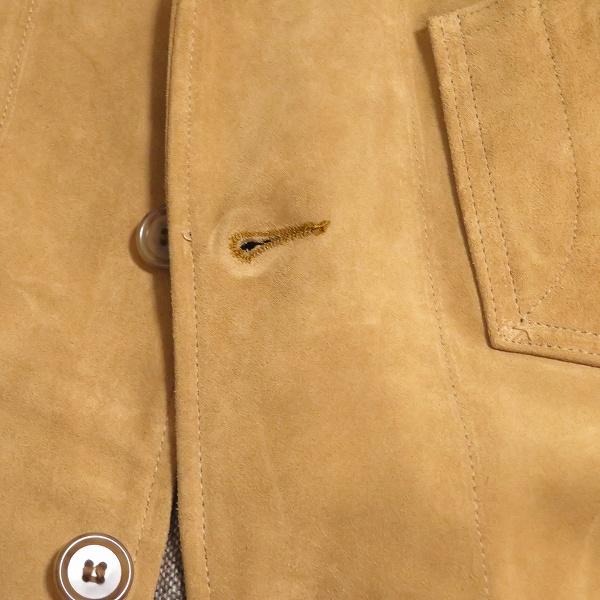 ディーゼル】スエードジャケット コットンライナー 牛革