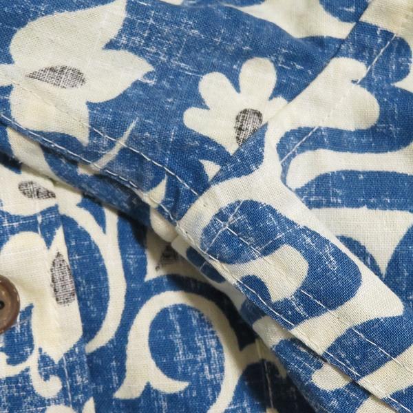 snc レインスプーナー Reyn Spooner アロハシャツ 半袖シャツ S 紺  