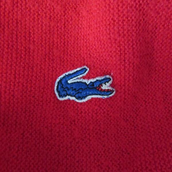 wnc アイゾッドラコステ IZOD LACOSTE カーディガン ニット 赤