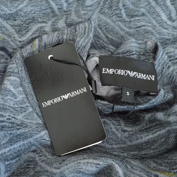 Emporio Armani エンポリオ・アルマーニ ロゴプリント タートルネック 