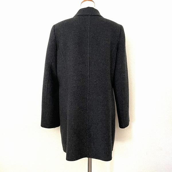 wnc レリアン Leilian コート 9 グレー カシミヤ レディース [904549