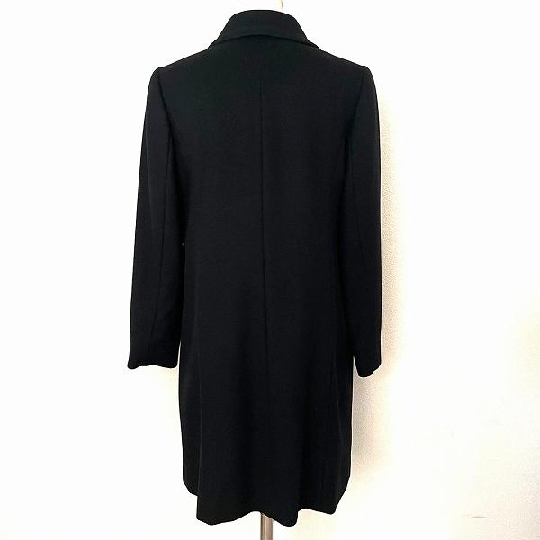 wnc バンベール VINVERT コート 9 黒 カシミヤコート ステンカラー 